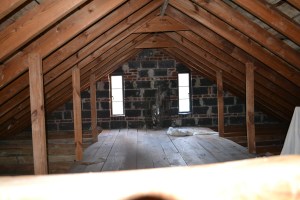 Attic before renovation