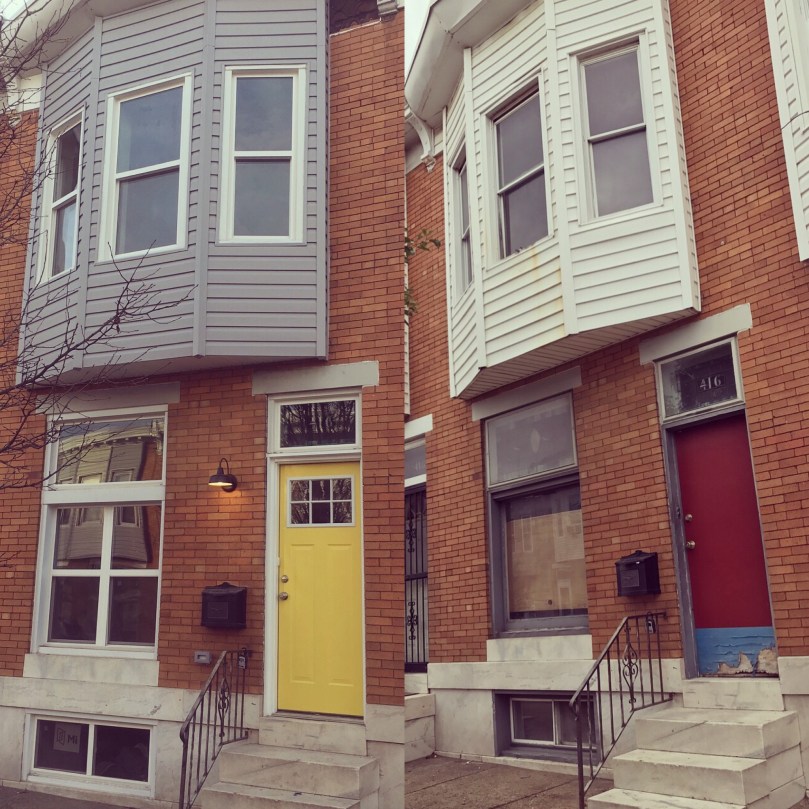 exterior before after